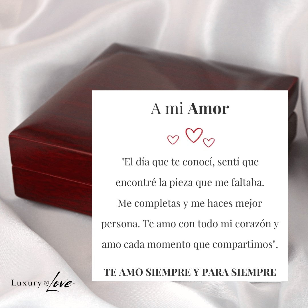 Collar Amor-Eterno™ para mi Amor (con carta especial)