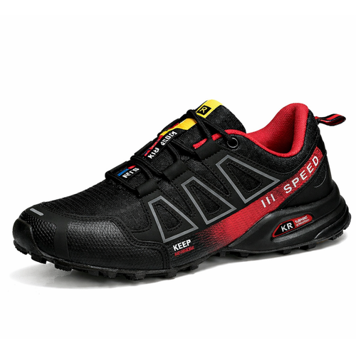 KEEP 3 | Scarpe da Trekking ProGrip Nere e Rosse