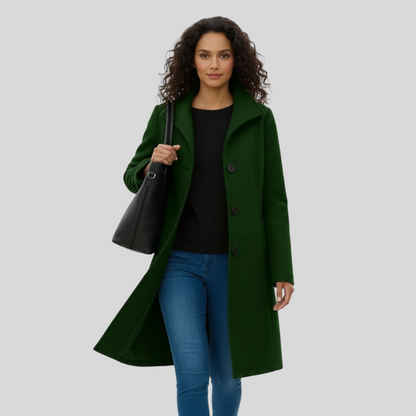 TRADURA™║Classico cappotto a tre quarti