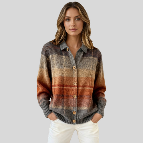 OLIVIA™║Maglione dai toni caldi
