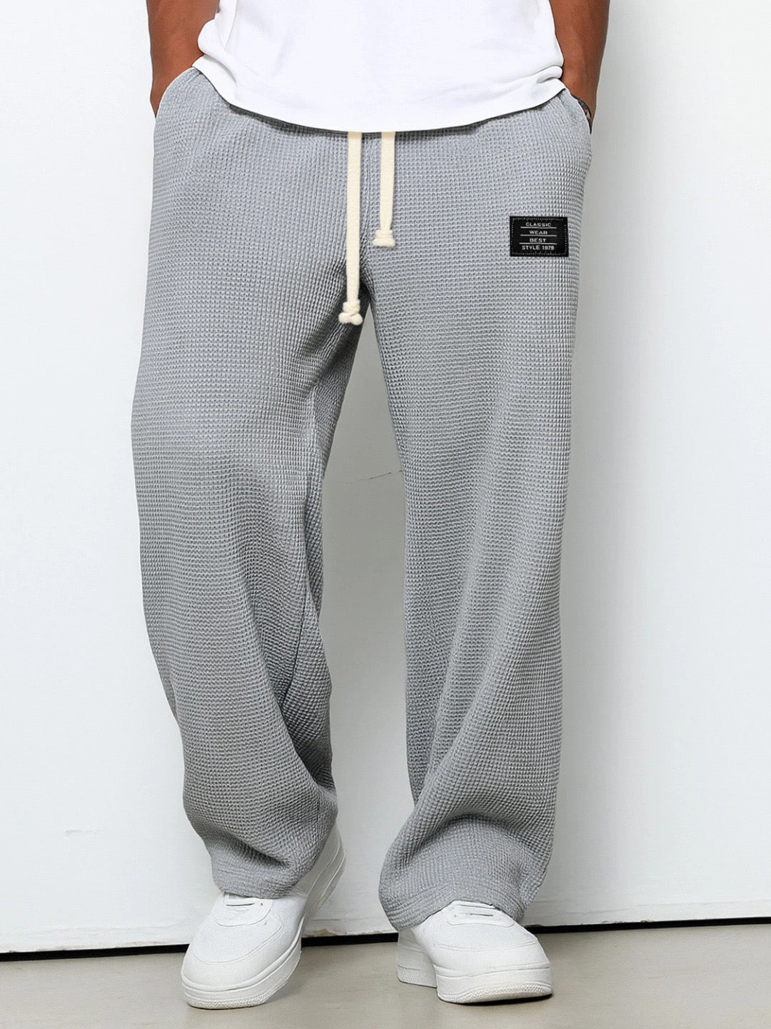 Gerald║Pantaloni ampi con vita regolabile