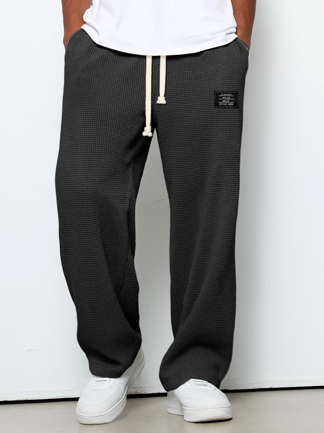 Gerald║Pantaloni ampi con vita regolabile