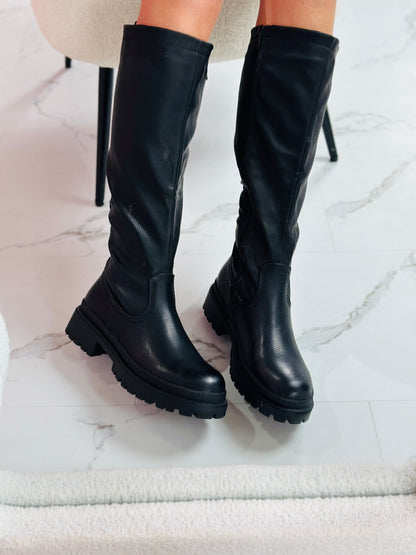 Stivali alti Anetta Black