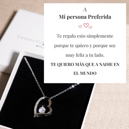 Collar Amor-Eterno™ para mi Amor (con carta especial)
