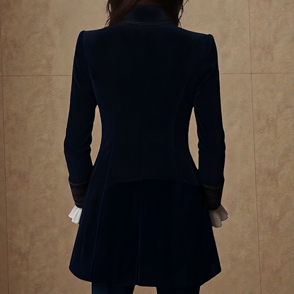 NURIA™║Elegante chaqueta de terciopelo