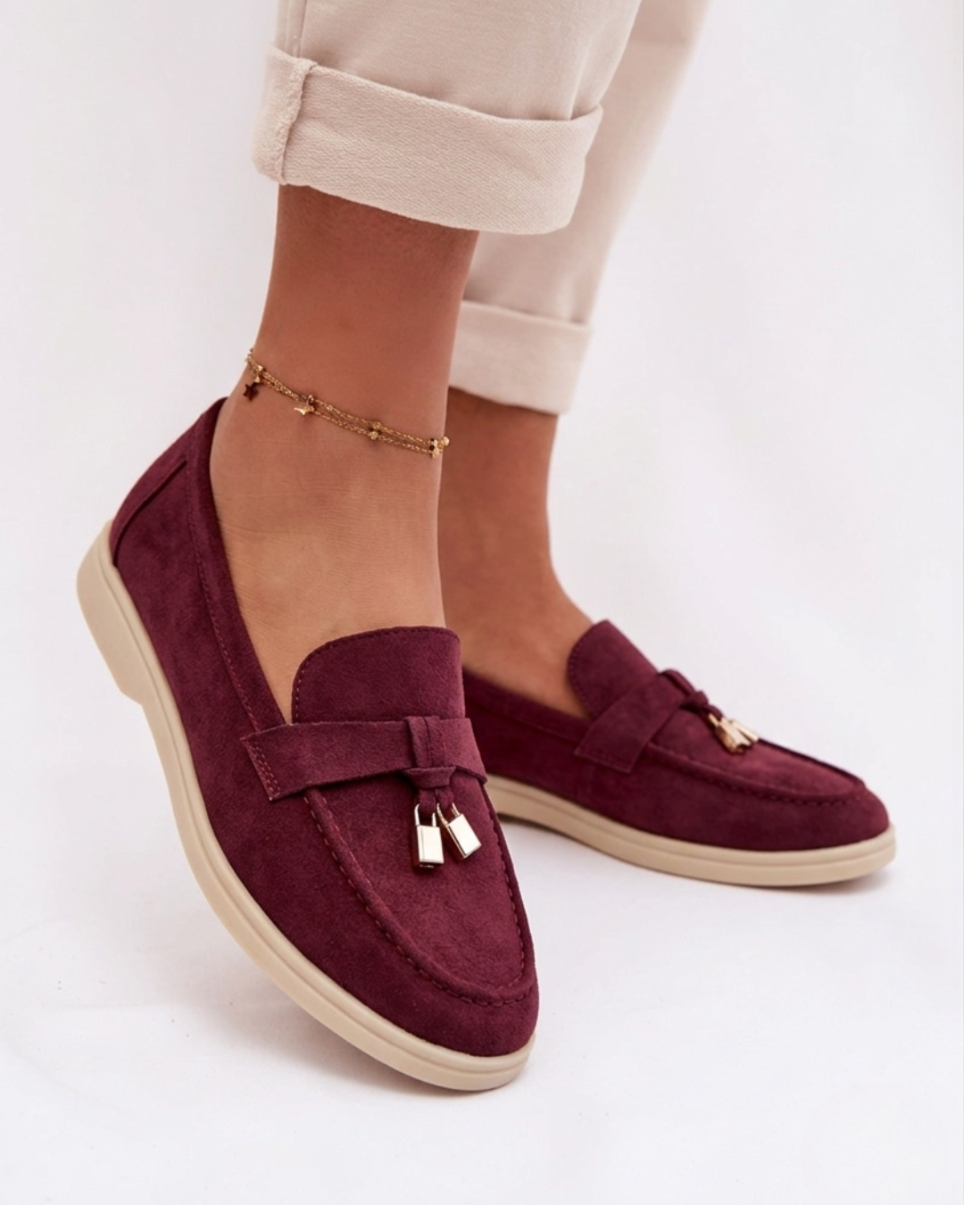 Mocassini Walker Bordeaux