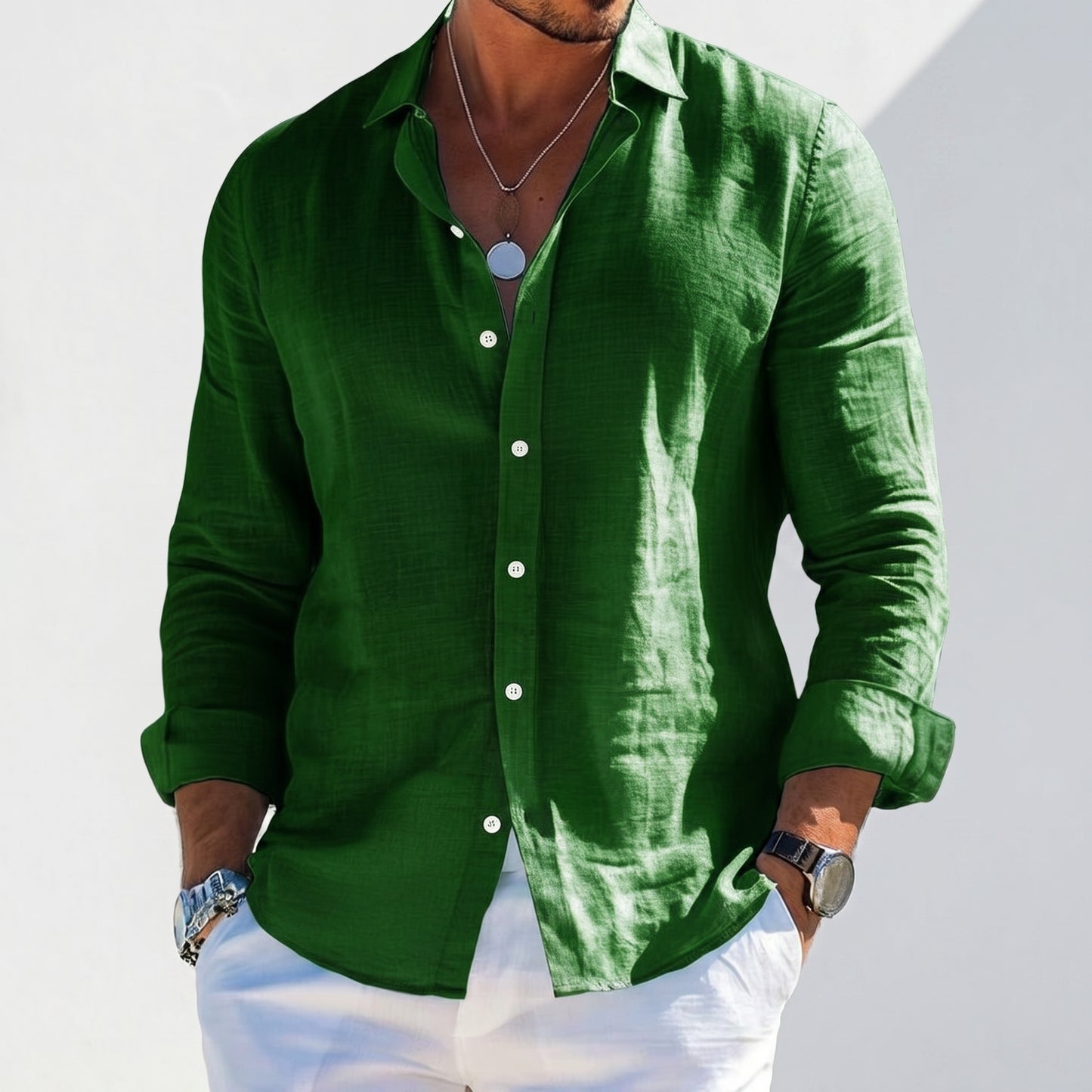 CHRISTOFER | CAMICIA ESTIVA DAL TAGLIO AMPIO