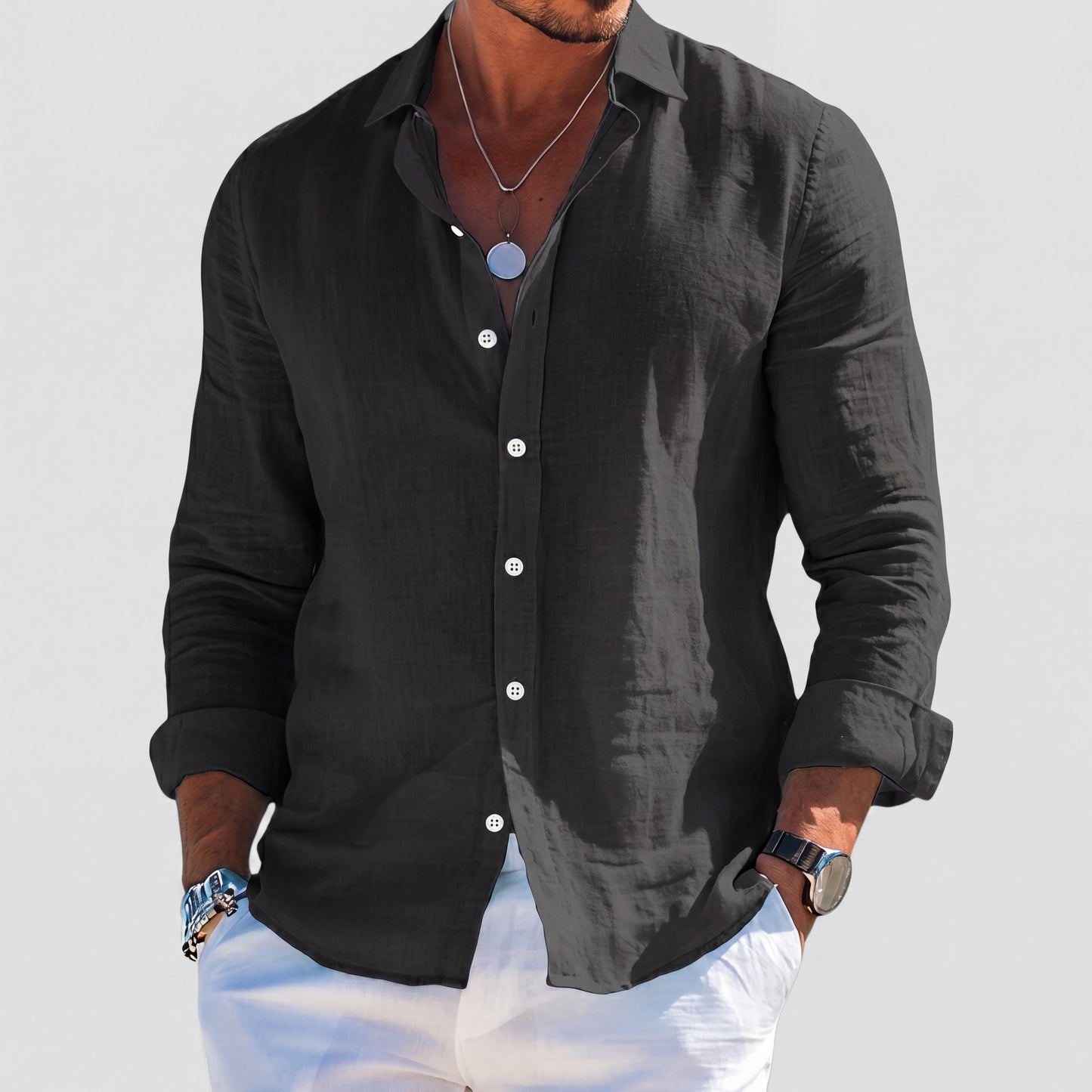 CHRISTOFER | CAMICIA ESTIVA DAL TAGLIO AMPIO