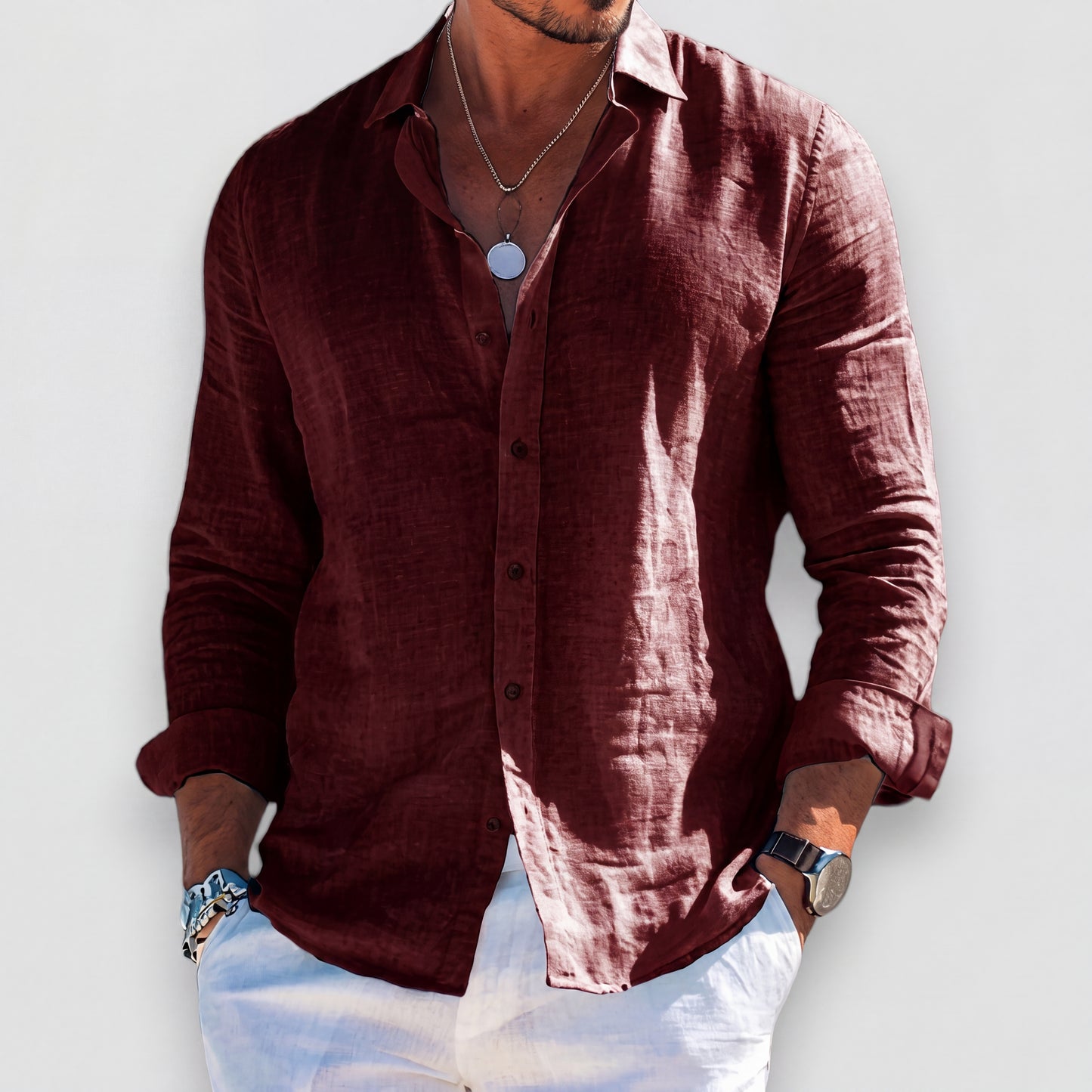 CHRISTOFER | CAMICIA ESTIVA DAL TAGLIO AMPIO