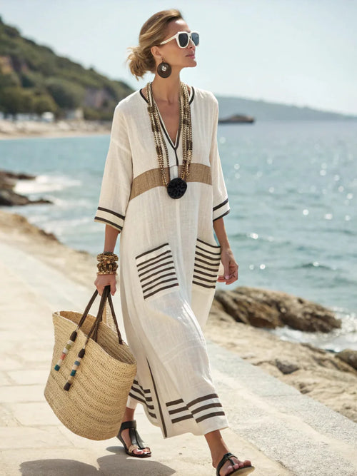 Vera™ | Vestido Coastal Flow
