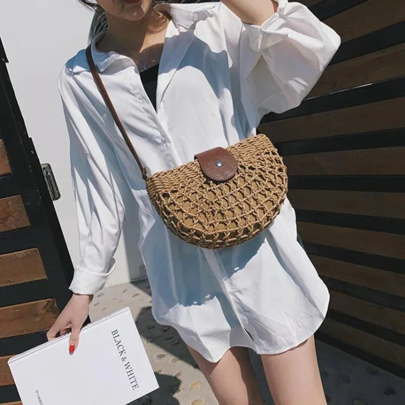 Tessa | Borsa elegante con design intrecciato