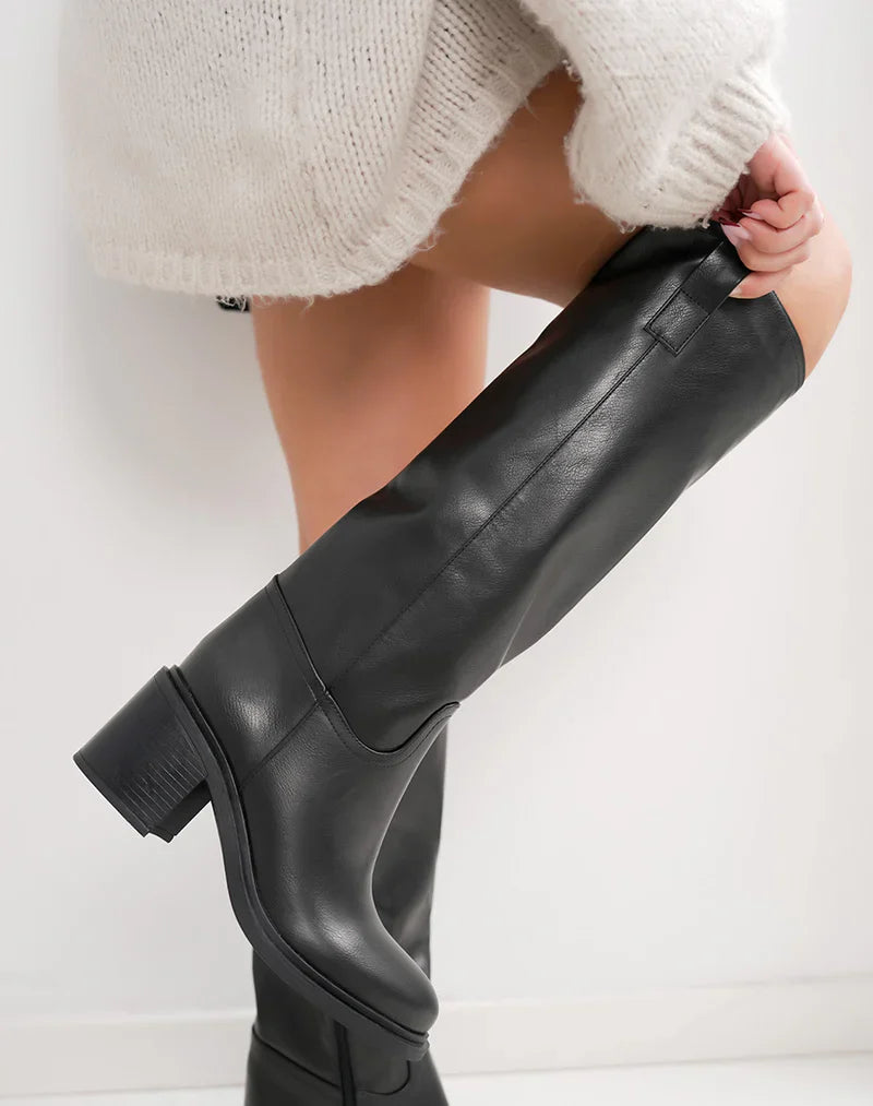 Botas altas negras Samira