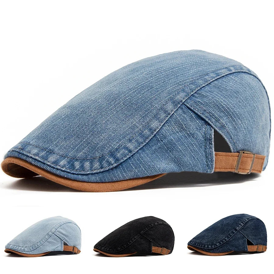 Bloom™ | Berretto piatto in denim premium