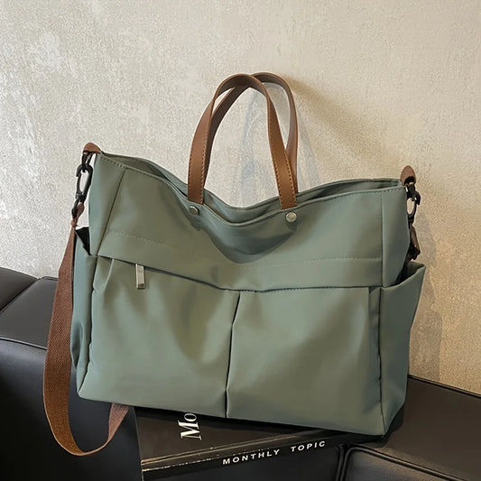 Borsa grande in nylon pieghevole