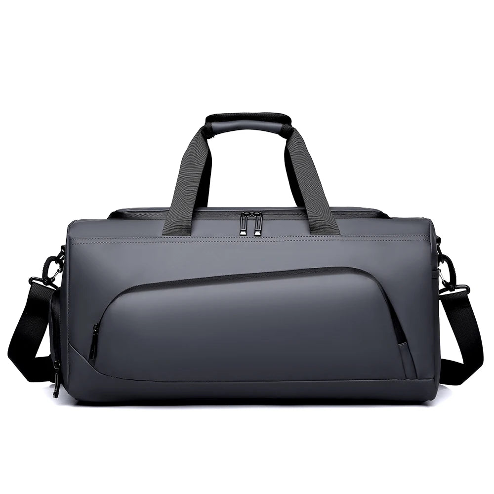 Borsa sportiva da palestra, borsa di grande capacità, borsa da viaggio portatile, multi-scomparto con porta scarpe, perfetta per le vacanze