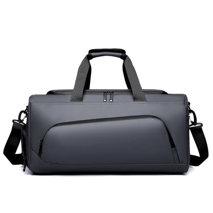 Borsa sportiva da palestra, borsa di grande capacità, borsa da viaggio portatile, multi-scomparto con porta scarpe, perfetta per le vacanze