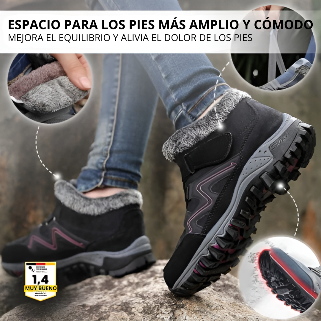 OrthFit Winter║Calzado ergonómico, impermeable y antideslizante