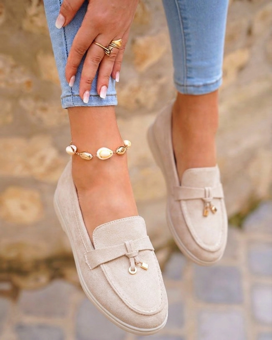 Mocassini Walkers Beige