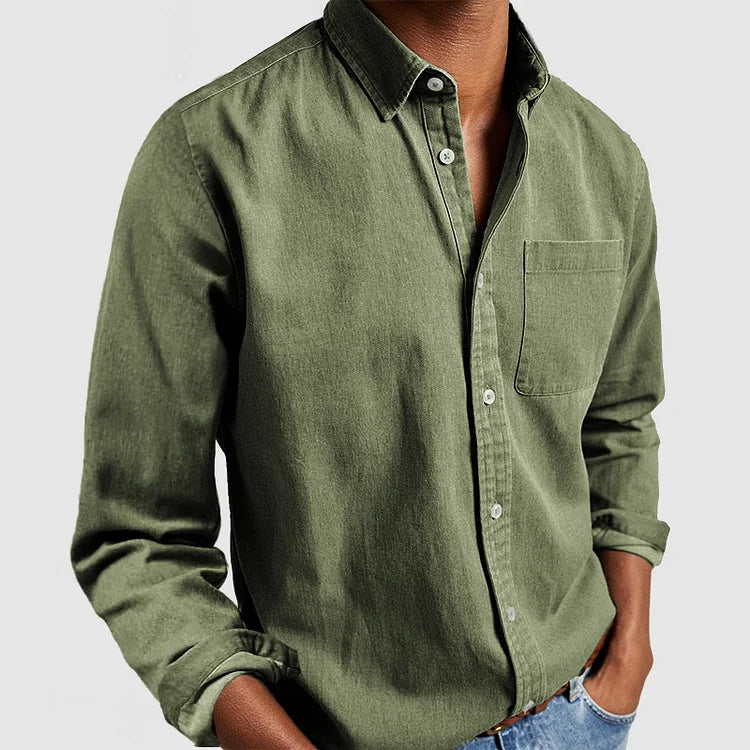 Jacob™ | Camicia casual premium a maniche lunghe