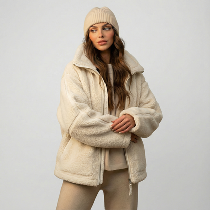 MIRELLA™║Giacca in pile Teddy