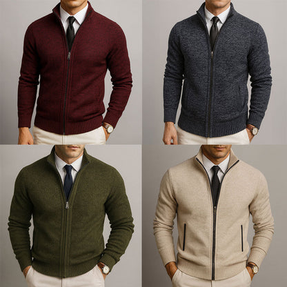 LUCIAN™║Maglione foderato in lana merino