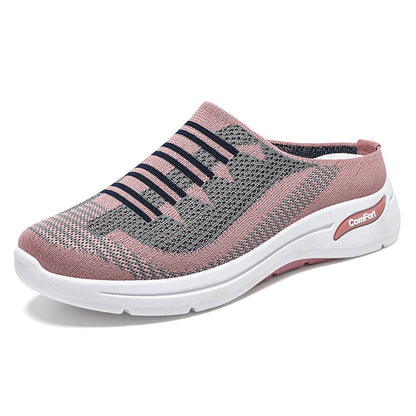 Zapatillas sin cordones para mujer, cómodas y ligeras