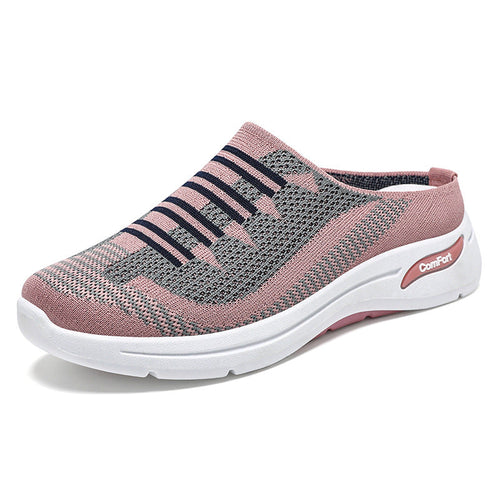 Zapatillas sin cordones para mujer, cómodas y ligeras