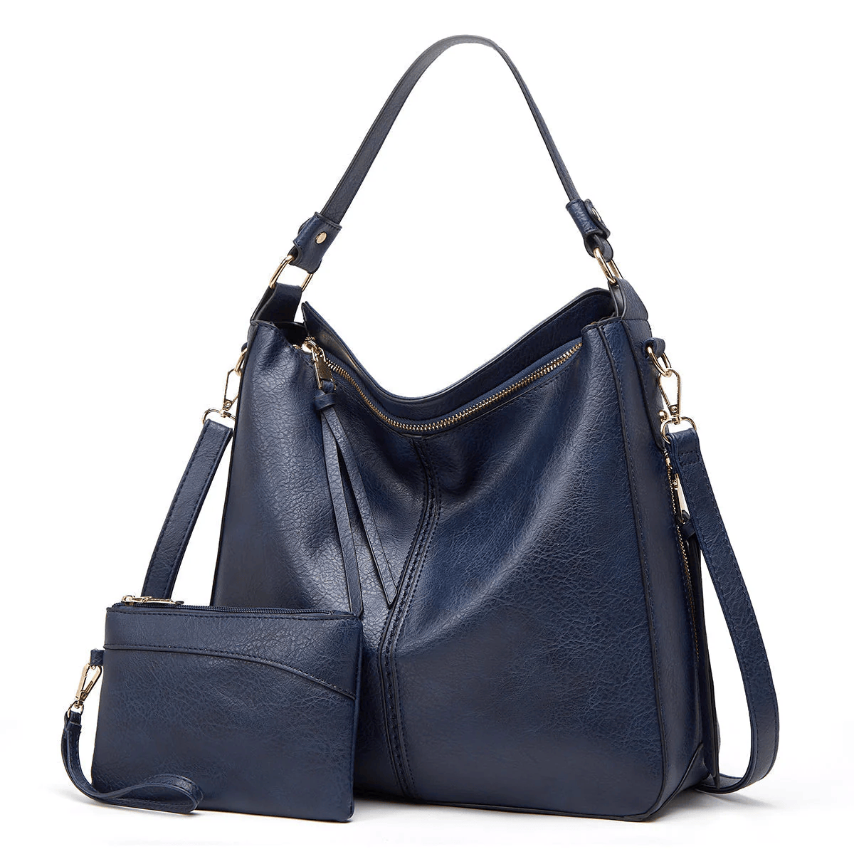 HOBO TULSSE – Borsa in pelle vintage + Portamonete in omaggio