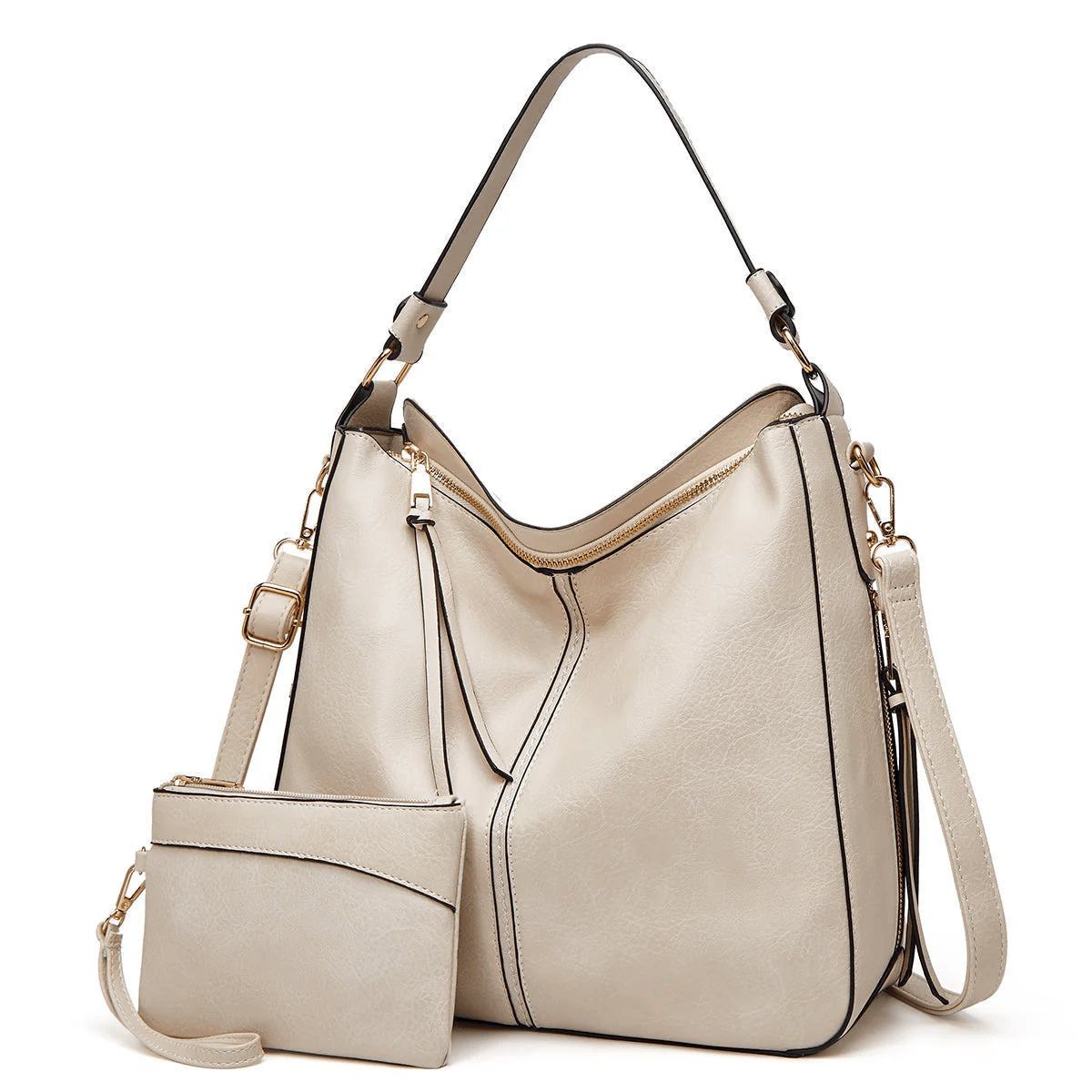HOBO TULSSE – Borsa in pelle vintage + Portamonete in omaggio