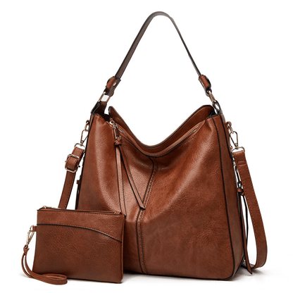 HOBO TULSSE – Borsa in pelle vintage + Portamonete in omaggio