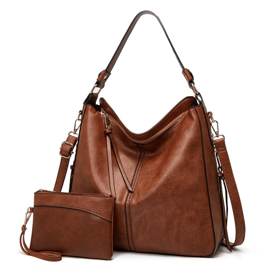 HOBO TULSSE – Borsa in pelle vintage + Portamonete in omaggio
