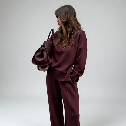 AURE NOIR™║Completo felpa oversize