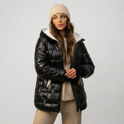FERRERO™║Elegante cappotto invernale imbottito