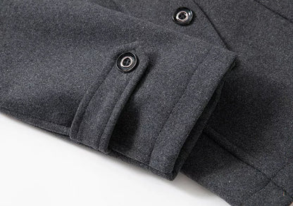 DORIAN™║Cappotto con collo doppio