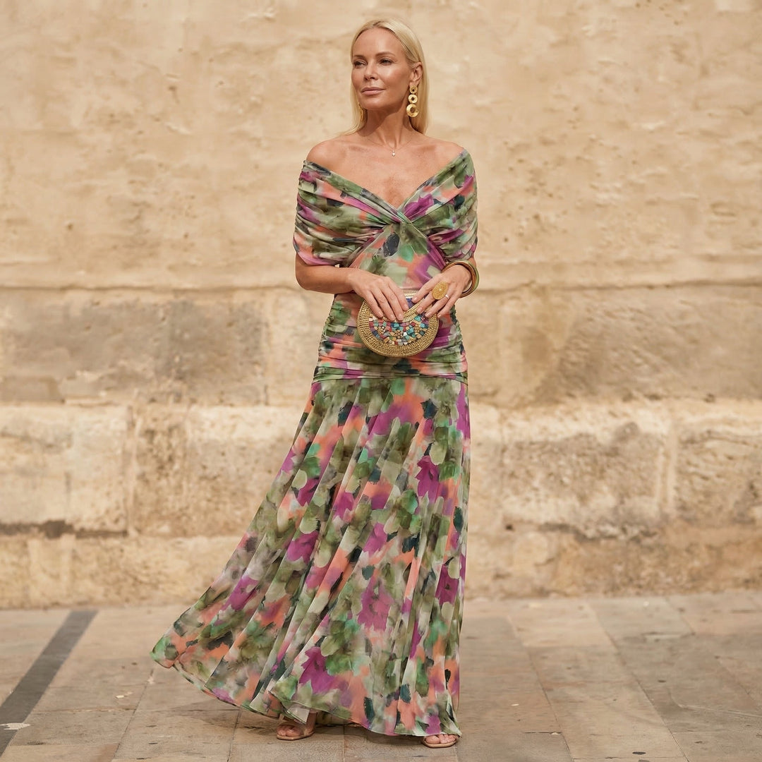 Kelsey | Abito Colorato Elegante