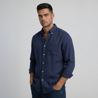 Jacob™ | Camicia casual premium a maniche lunghe