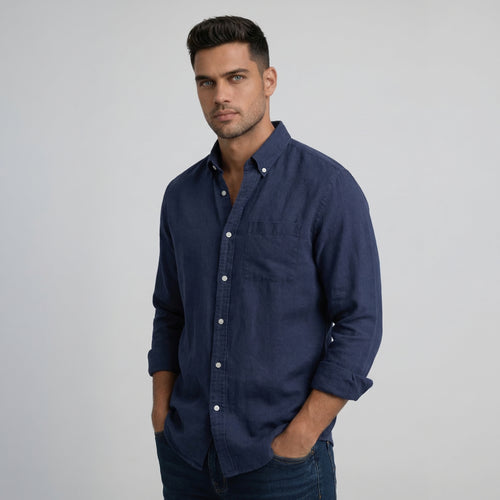 Jacob™ | Camicia casual premium a maniche lunghe